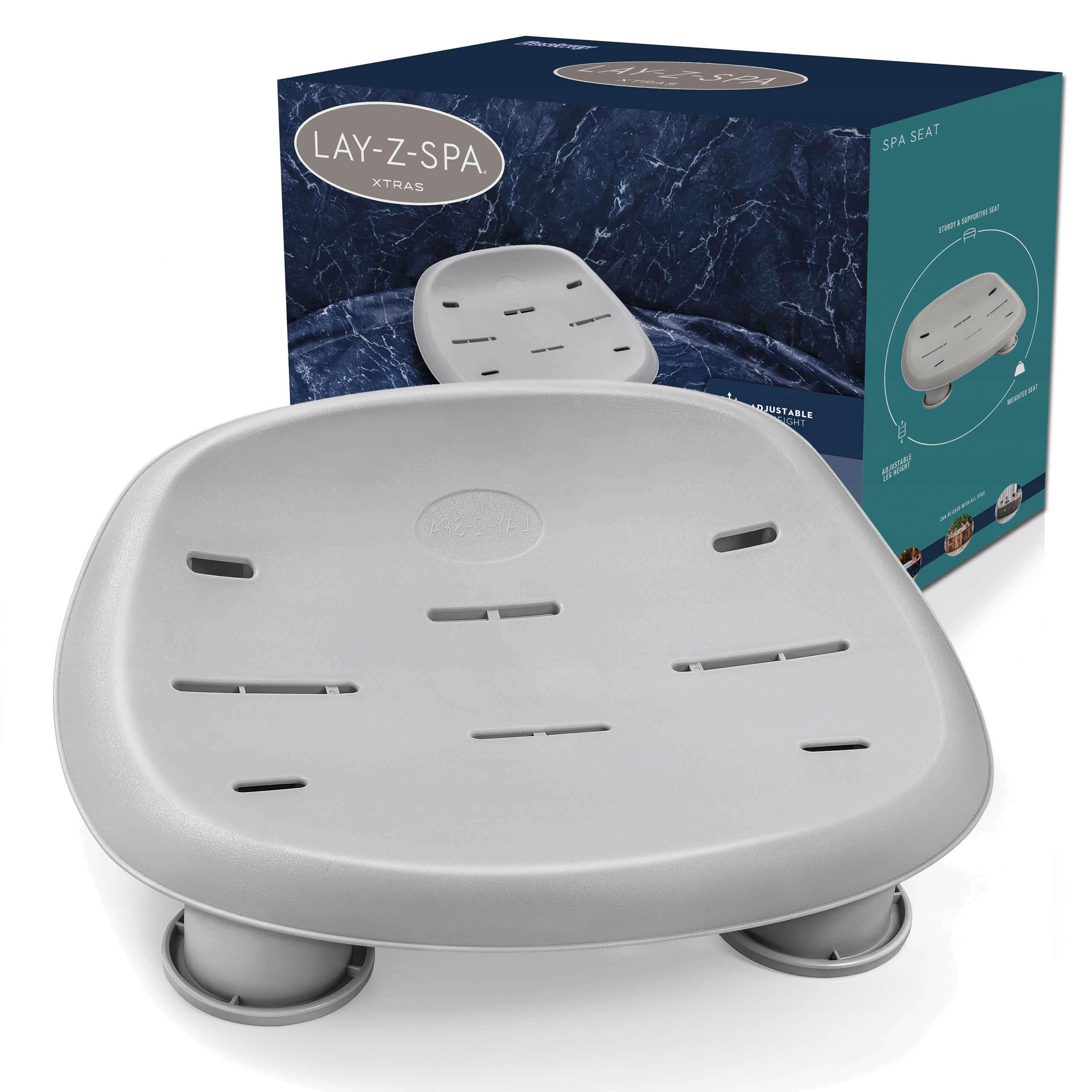 Sedadlo do vířivky Spa s regulací výšky Bestway 60321 Model 2026