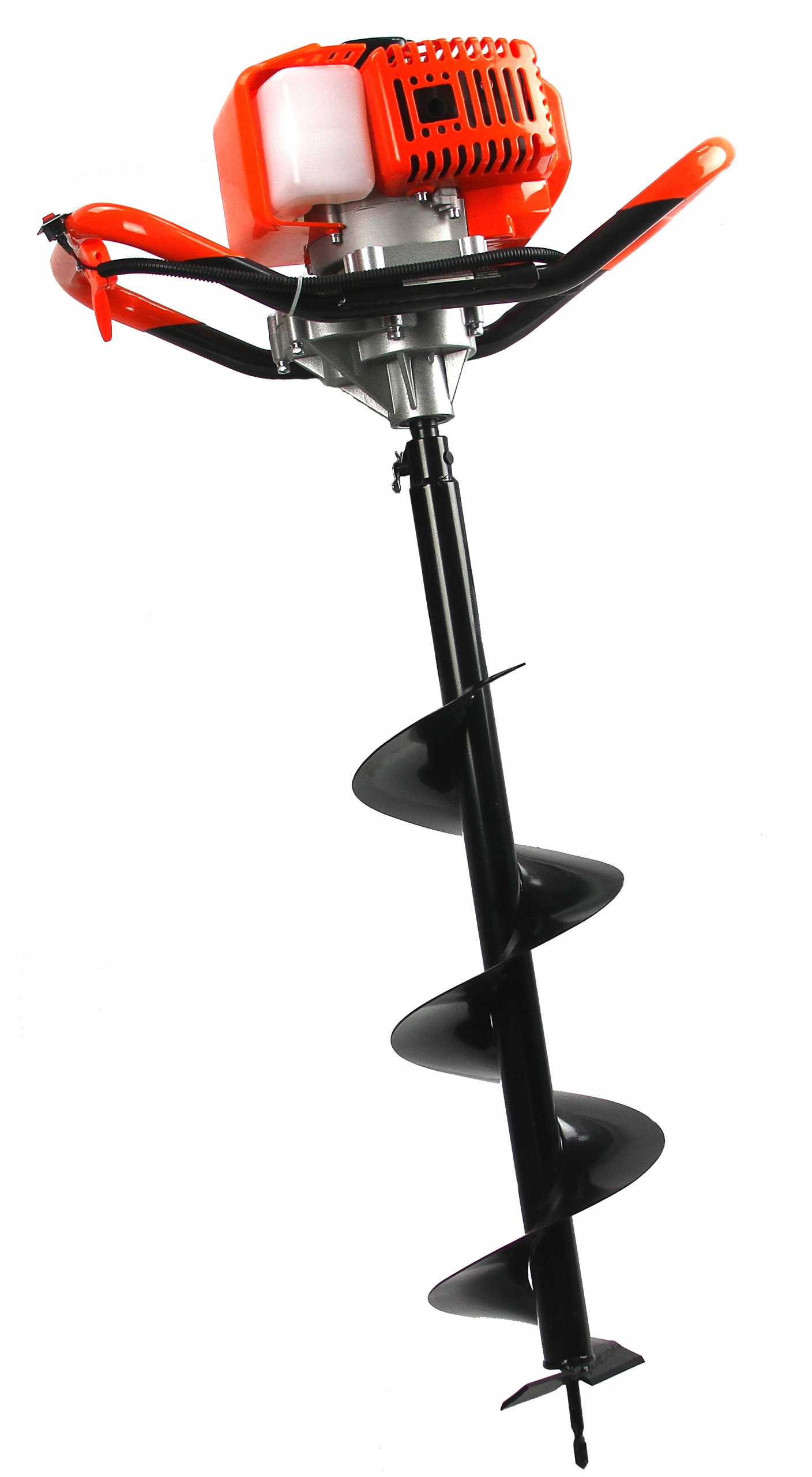 WIERTNICA GLEBOWA ŚWIDER SPALINOWY FI 10/15/20/30CM 4 x Wiertło Marka Demon