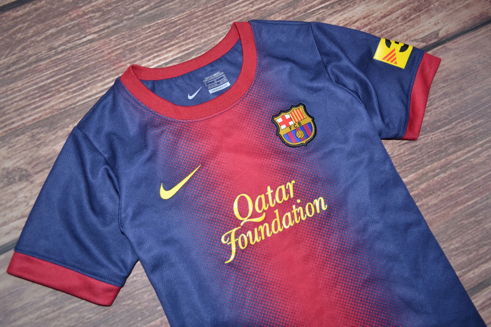 NIKE FC BARCELONA KOSZULKA HOME 2012/13 JR KIDS 116-122 CM Marka Nike