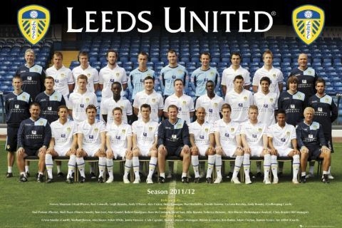 Leeds United 2011/2012 plakat 91,5x61 cm