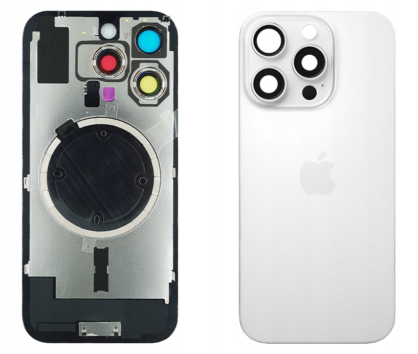 Zadní kryt pro Apple iPhone 16 Pro Max – bílý