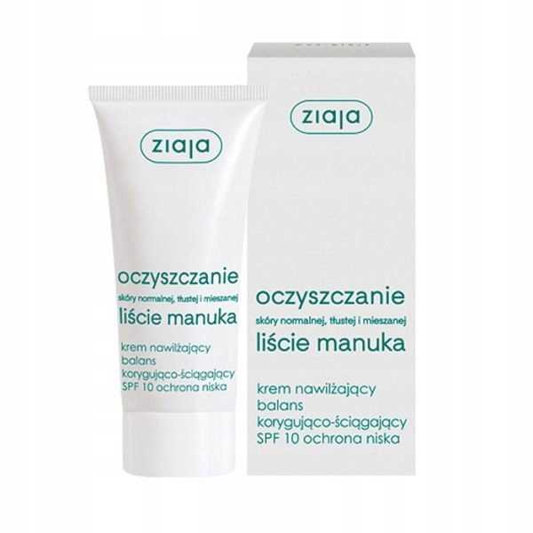 

Ziaja Manuka krem nawilżający-ściągający SPF10 50m