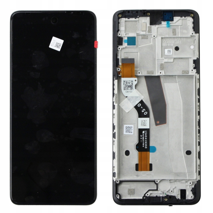 Motorola Moto G51 Displej Digitizer LCD Černý Originální