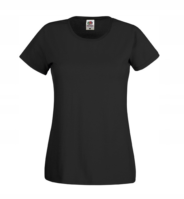 

T-shirt Fruit of the Loom Original Black Xs
