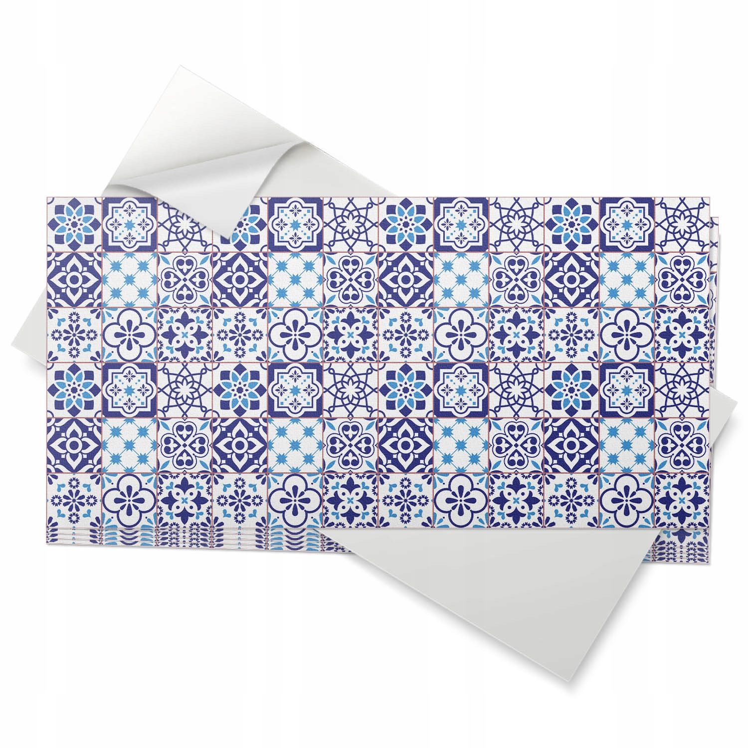 Samolepící dlaždice Vinyl 6 ks 60x30 cm Geometrické vzory v dlaždicích