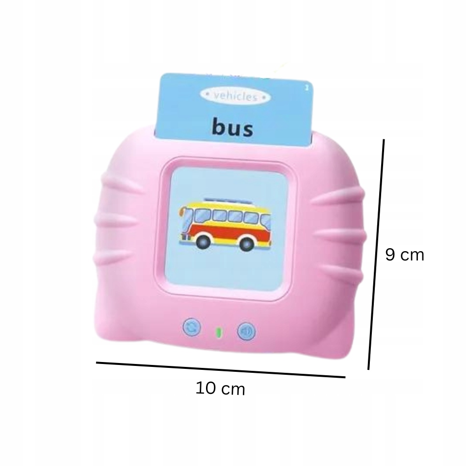 ZABAWKA CZYTNIK KART NAUKA ANGIELSKIEGO DLA DZIECI Wiek dziecka 0 +