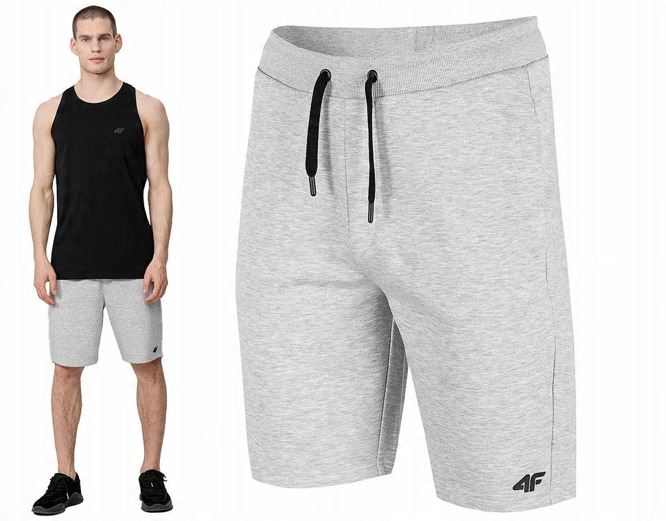

4F Męskie Spodenki Dresowe Krótkie Treningowe 3XL
