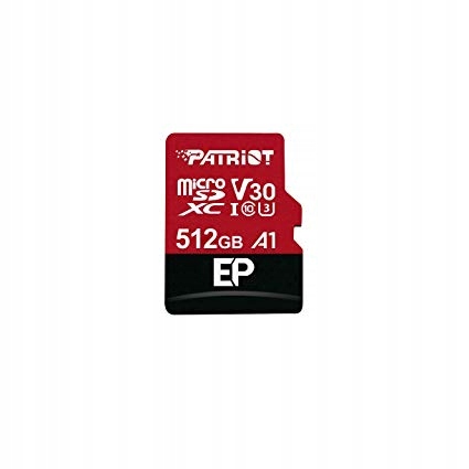 Patriot V30 A1/micro SDXC/512GB/UHS-I U3 Class 10/+ Adaptér