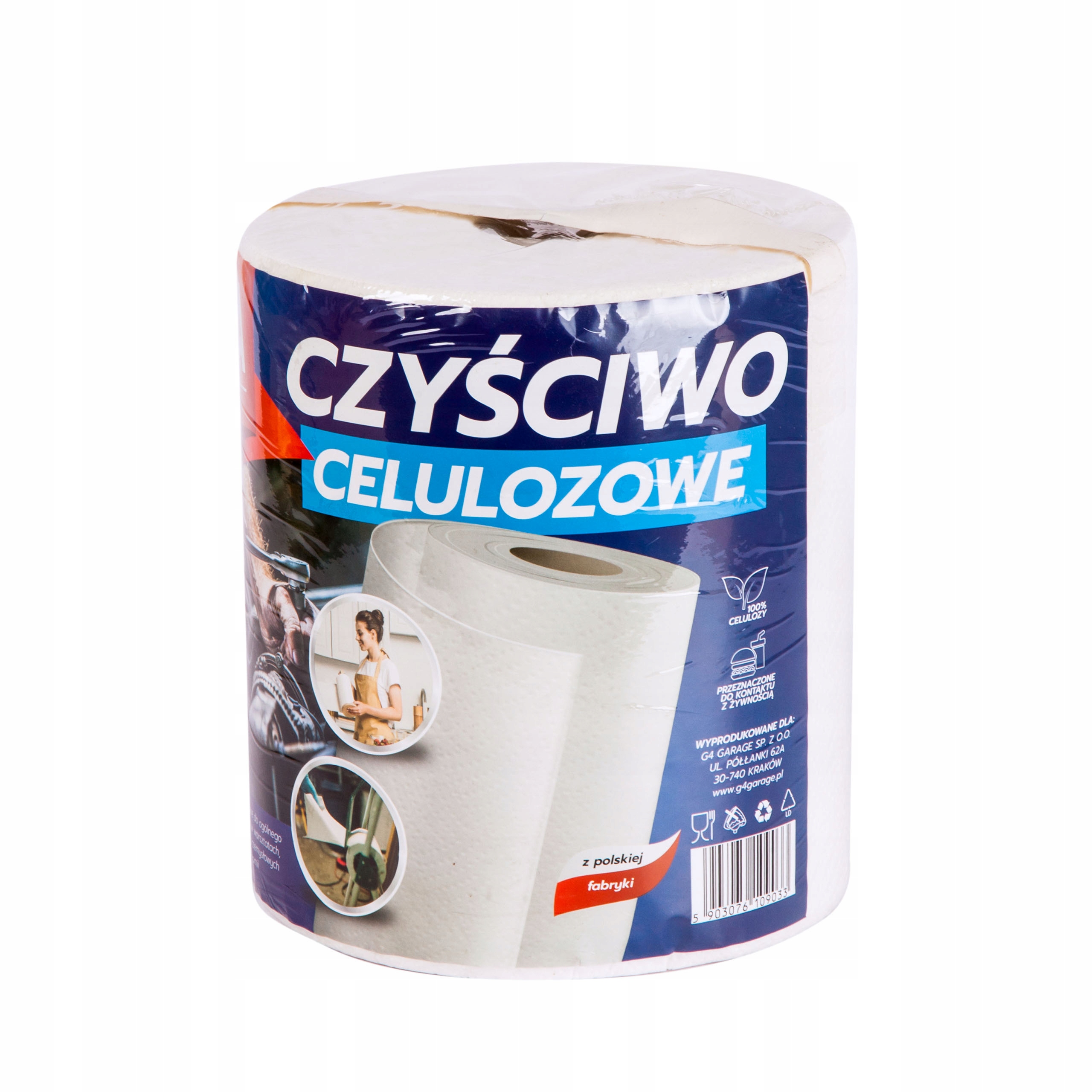 RĘCZNIK PAPIEROWY CZYŚCIWO CELULOZOWE XXL ROLKA PRIMA CHAMPION 1 SZT