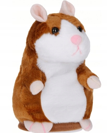 PREZENT DLA DZIECKA NA URODZINY ZABAWKA INTERAKTYWNA GADAJĄCY CHOMIK