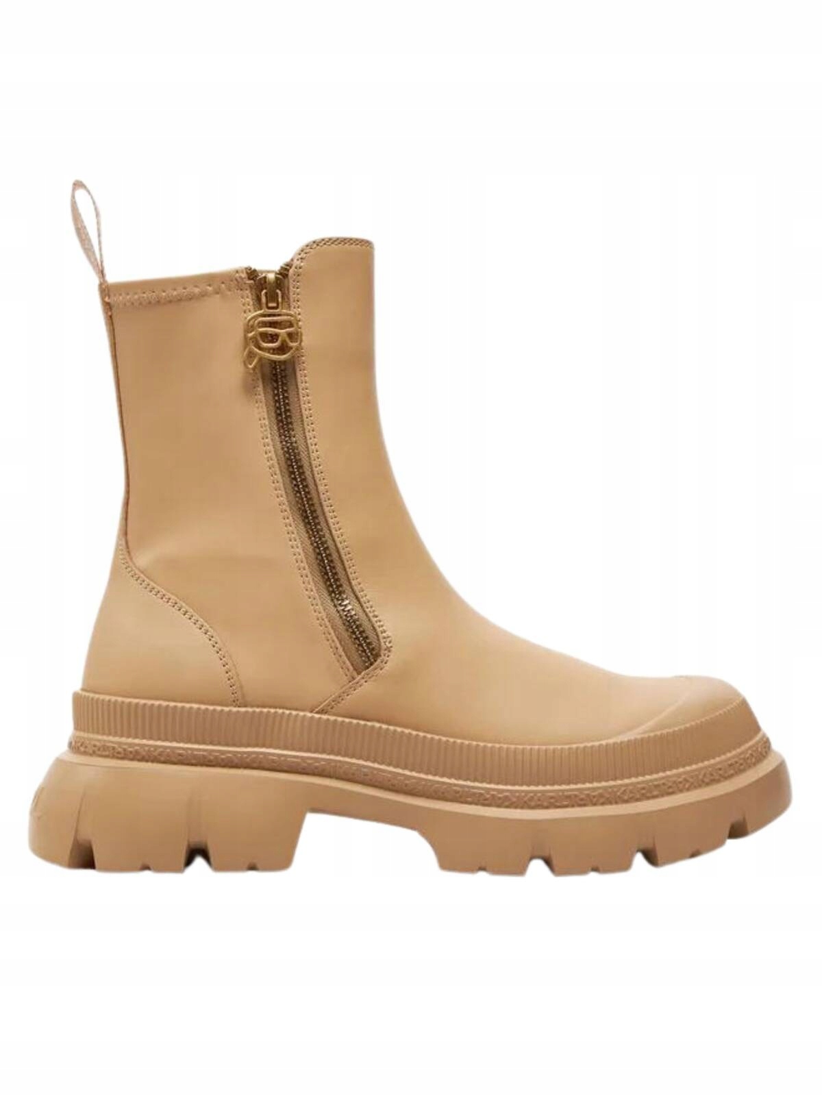 Dámské kotníkové boty Karl Lagerfeld KL43554 béžová Boty: 39