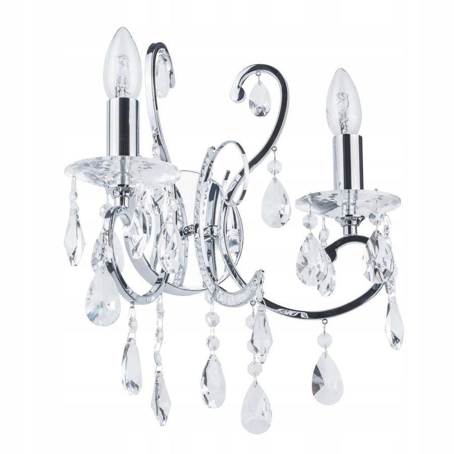 Nástenné svietidlo Barocco Chrome MB72709-2A Italux