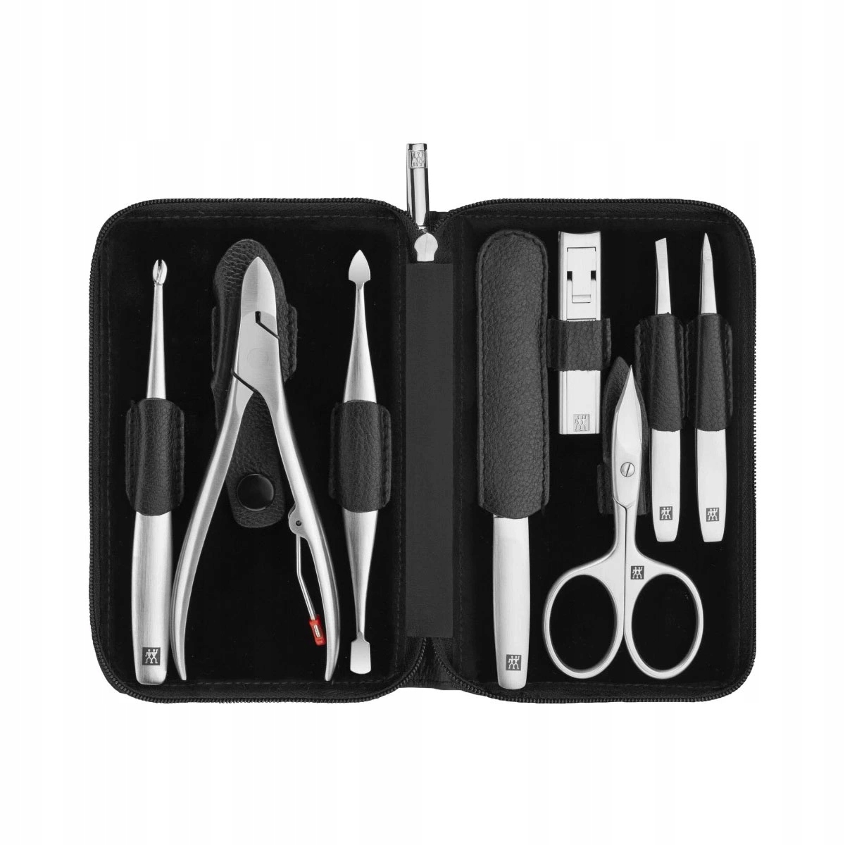 Zwilling Bt Premium Twinox Kožená sada na manikúru č.97103 černá