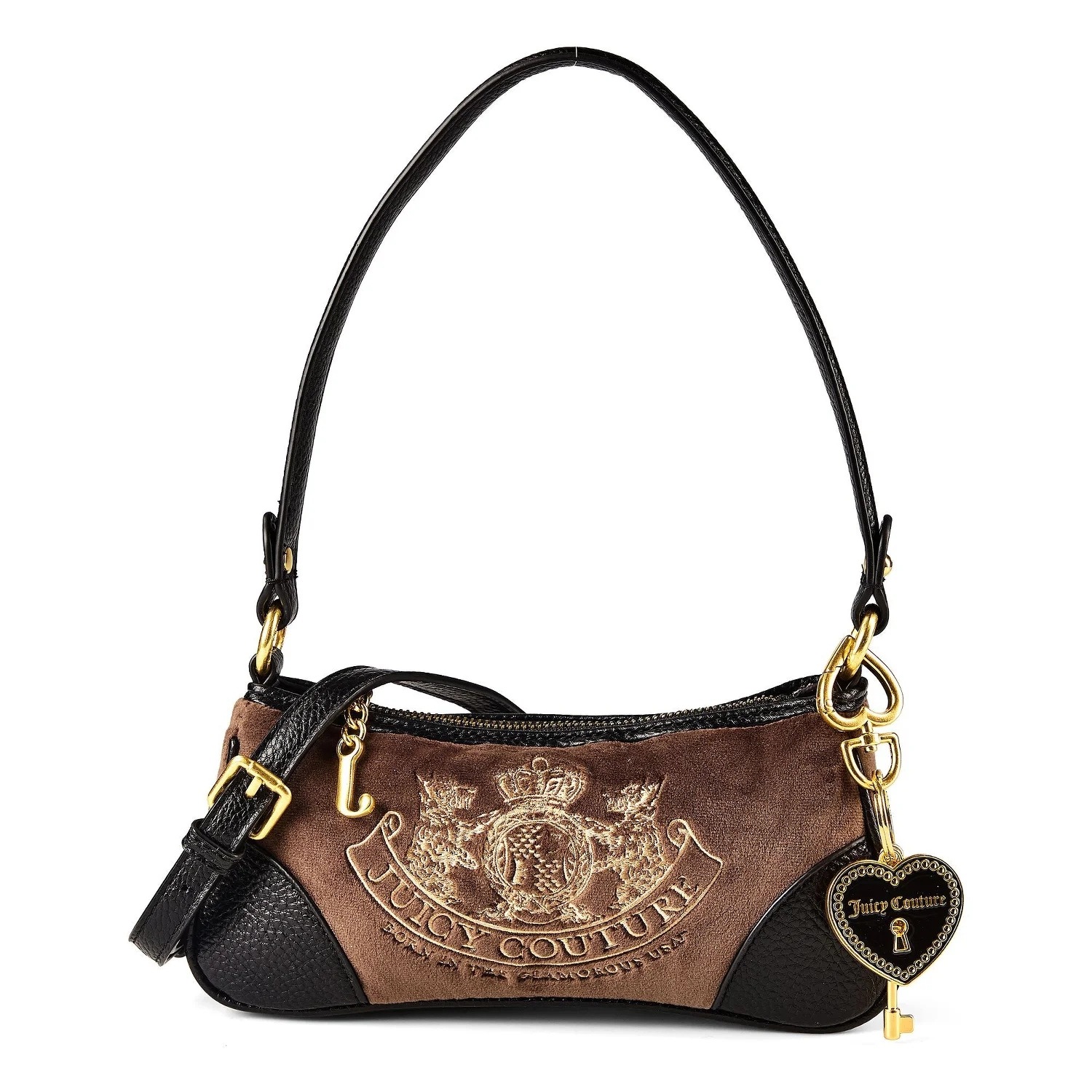 Juicy Couture – kabelka Daydreamer v čokoládovém odstínu