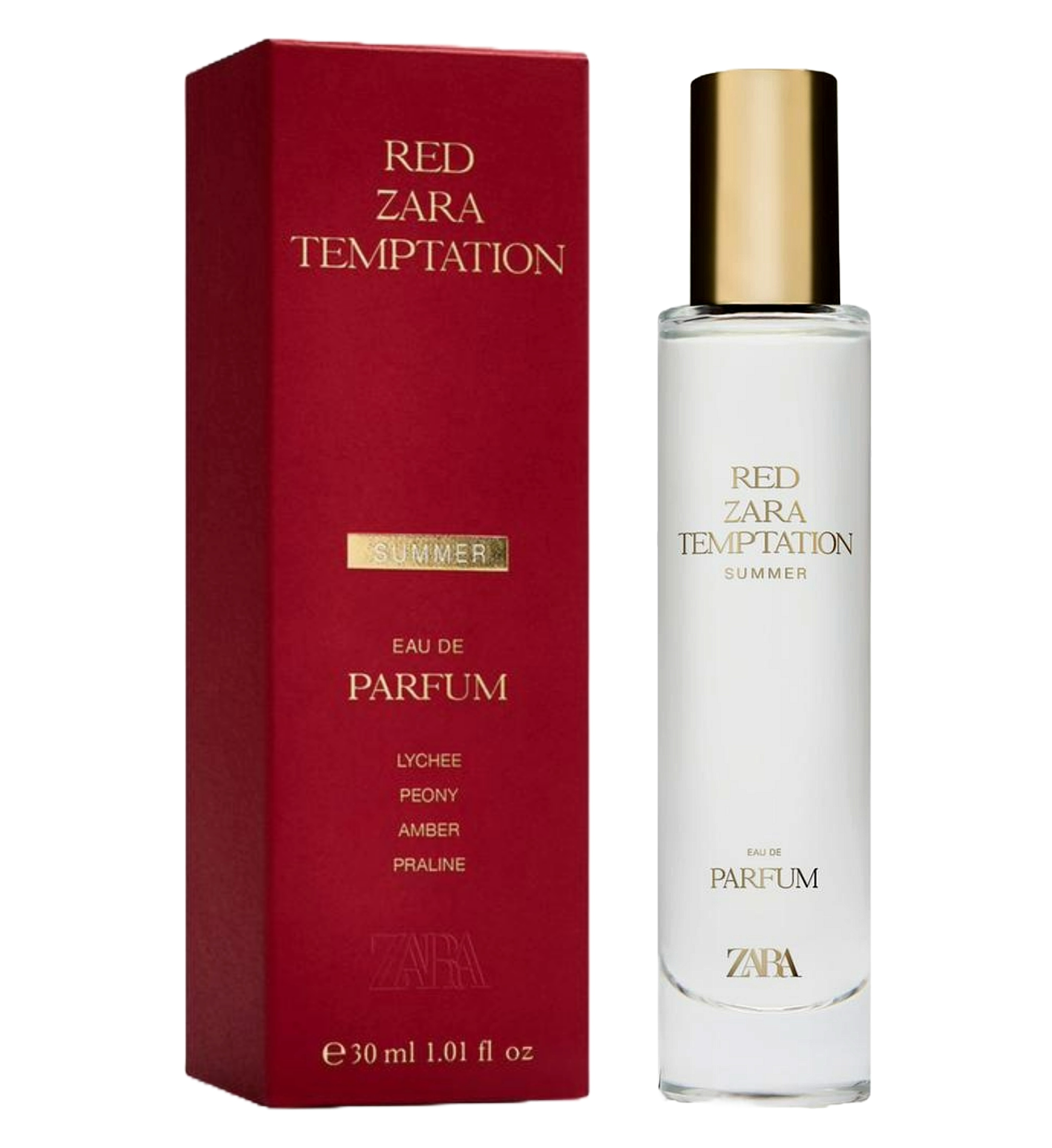 Zara Red Temptation Summer 30 ML For Her Dámské Parfémy