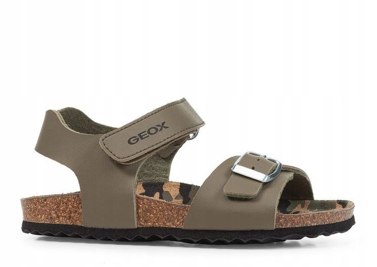 

Geox oliwkowe sandały J028LB R 31