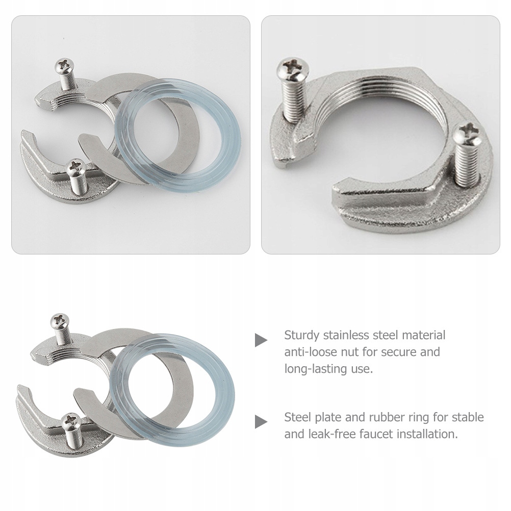1 Set Faucet Nut Faucet Fastening Circlip Wash Marka inna