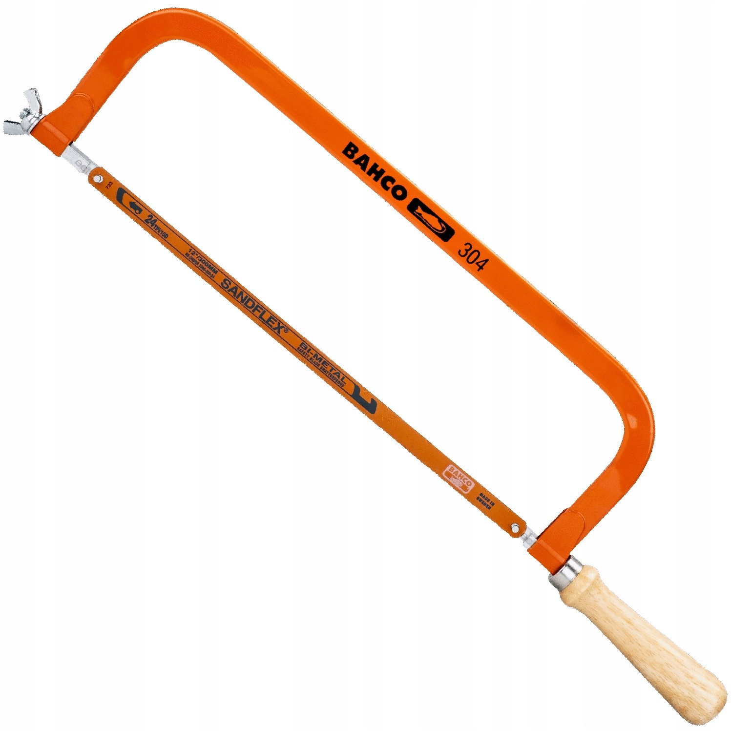 BAHCO 304 PIŁA RAMKA BRZESZCZOT DO METALU 300 mm