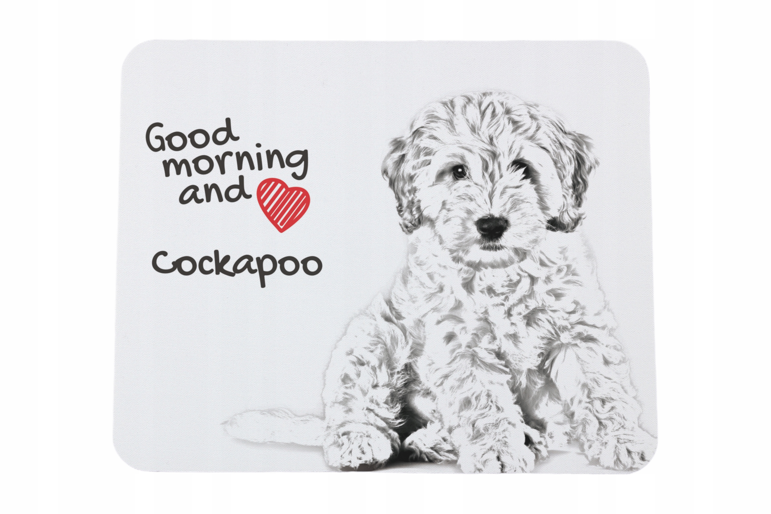 Cockapoo, Cockerpoo, Spoodle podkładka pod myszkę z nadrukiem, personaliz