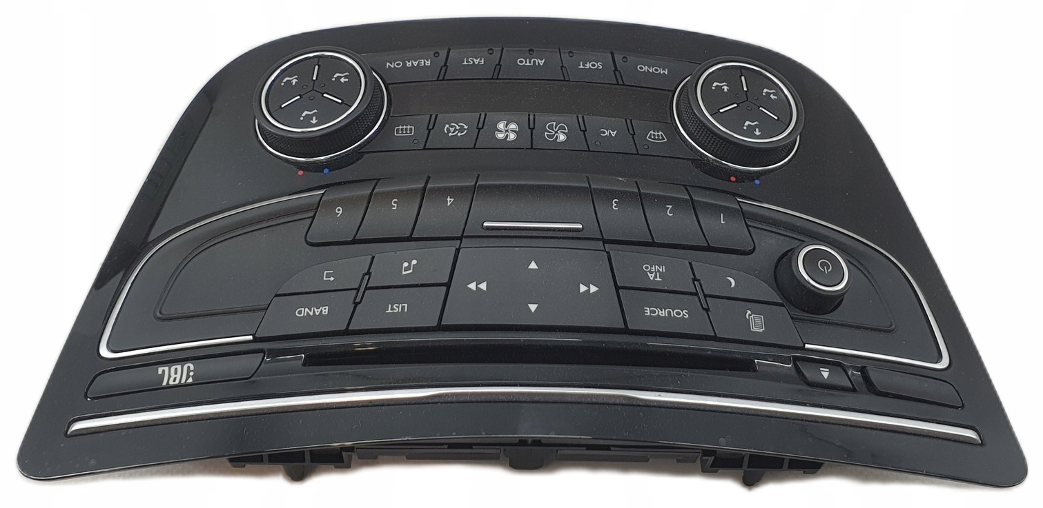 PANEL RADIA navigation devices PEUGEOT 508 and 98077014XZ console central JBL