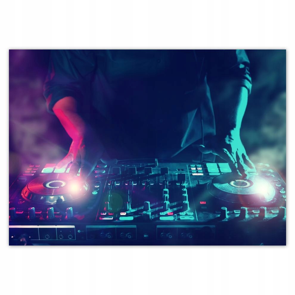 

Plakaty A3 Poziom Dj z-edm-dance-mikser