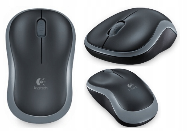 Bezprzewodowa mysz Logitech M185 szara