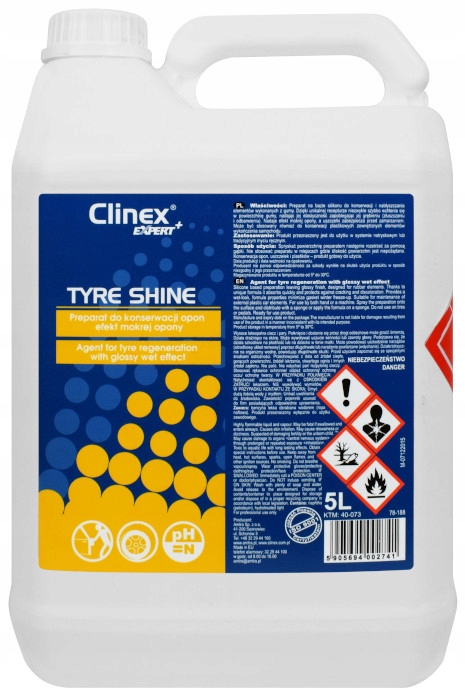 Clinex Expert TYRE SHINE 5L DO KONSERWACJI OPON