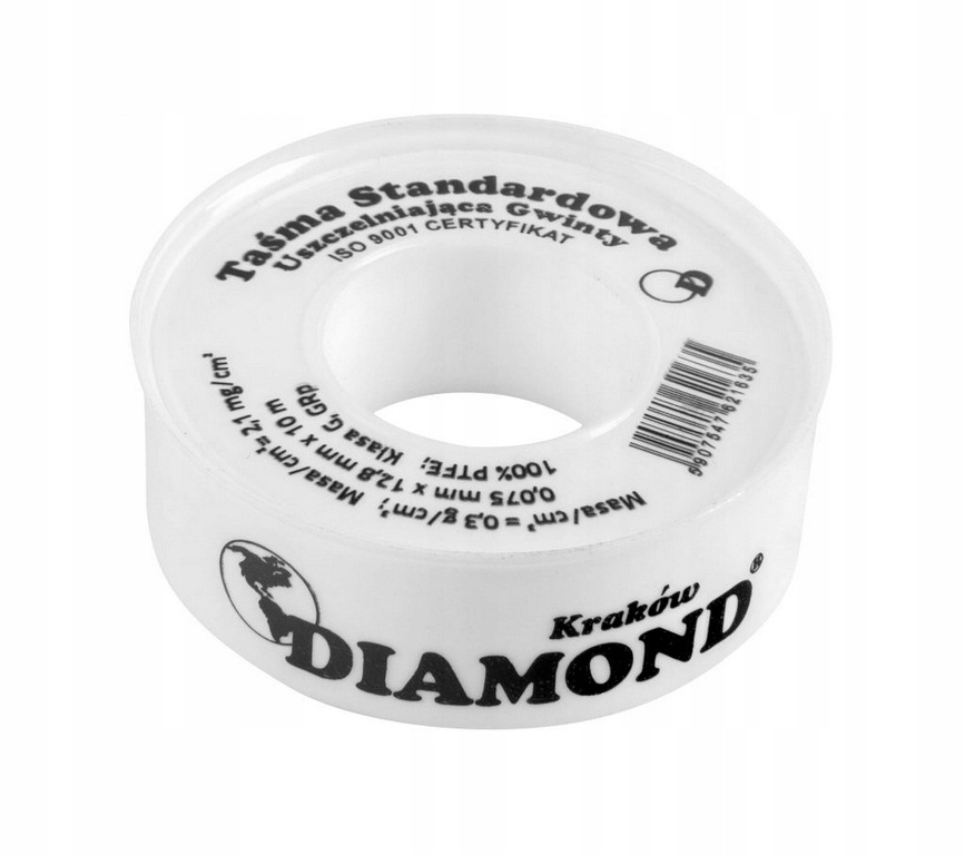 

Teflon Taśma Teflonowa Uszczelniająca Standard