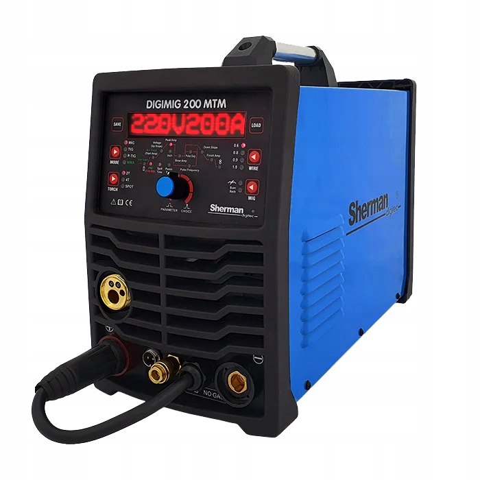 PÓŁAUTOMAT SPAWALNICZY SHERMAN TIG DC MMA MIG 230V EAN (GTIN) 5903686617676