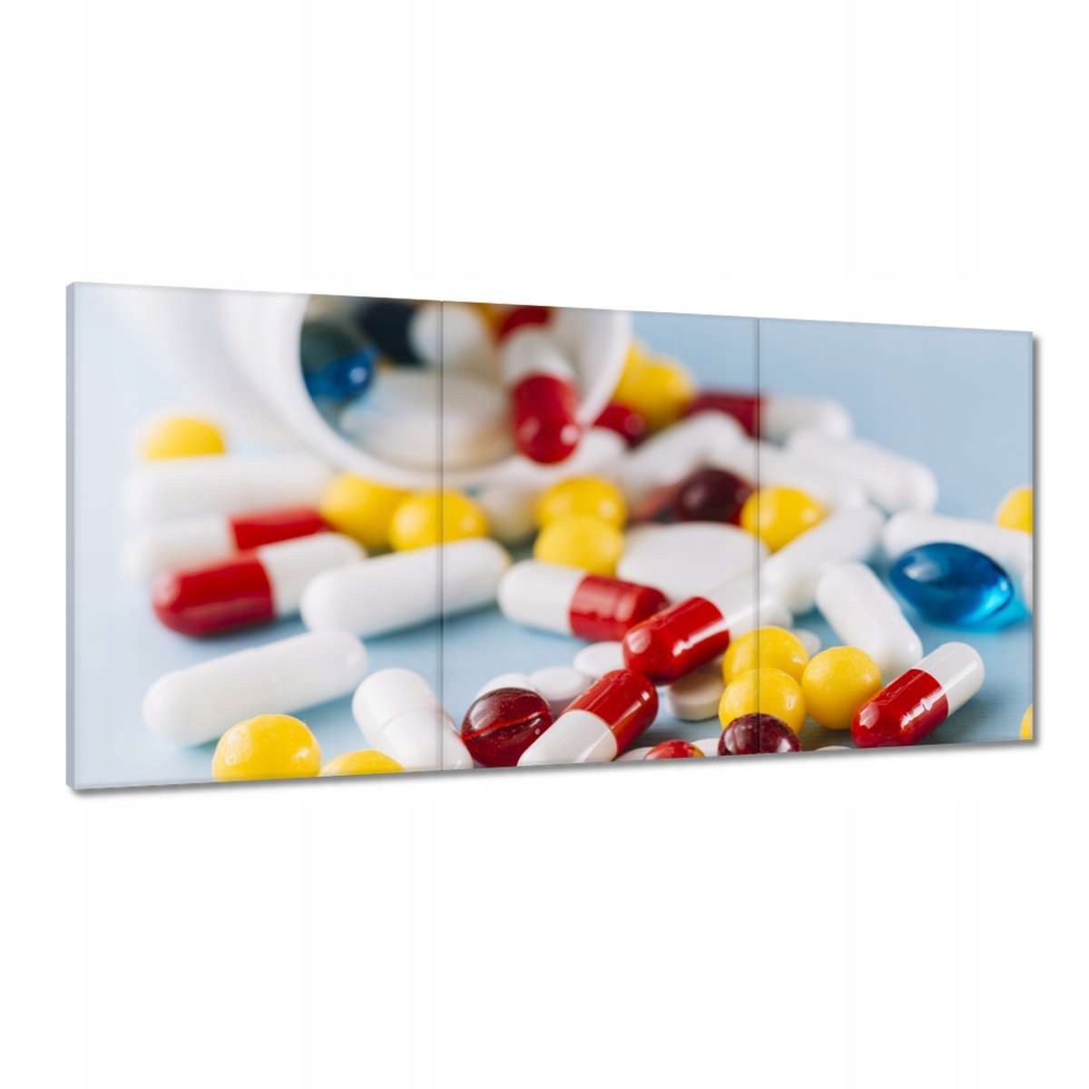 Obrazy 180x90 Rozsypané tabletky