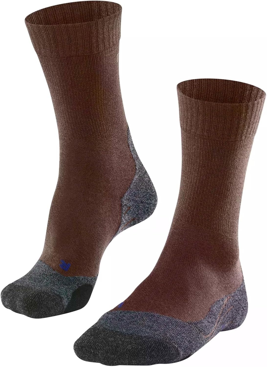 Skarpety trekkingowe Falke TK2 Cool brązowe 42-43 męskie
