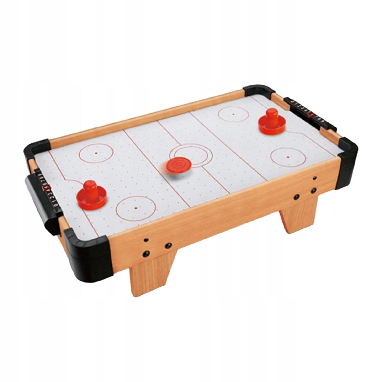 Mini Air Hockey Table with Sliders and Pucks Rodzaj bramka