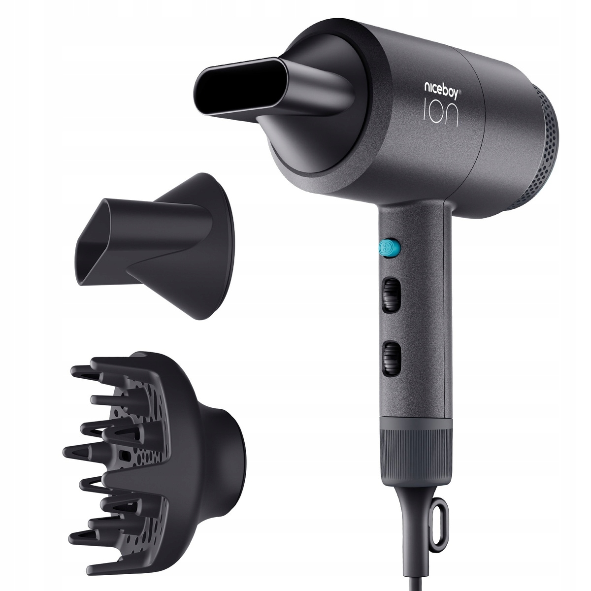 Suszarka do Włosów Niceboy Ion AirSonic Star 2100W z Jonizacją Dyfuzor