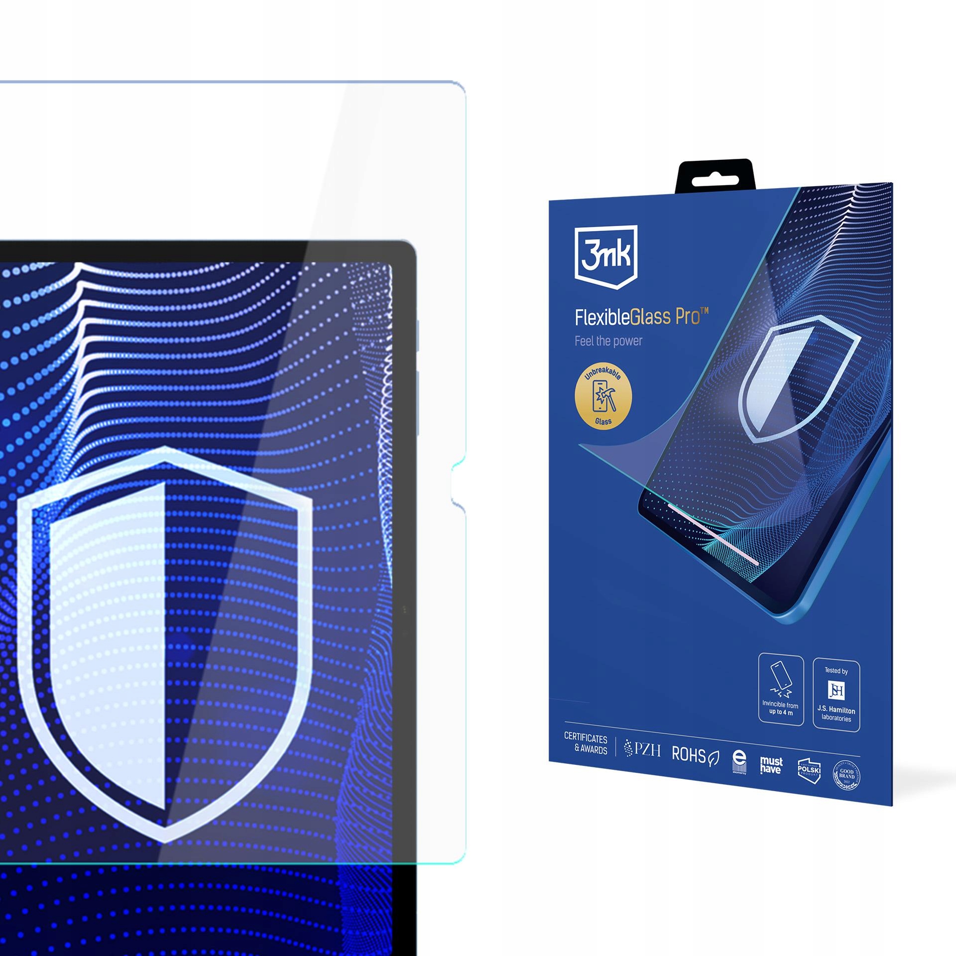 Sklo na displej pro Doogee T10 Plus 3mk FlexibleGlass Pro