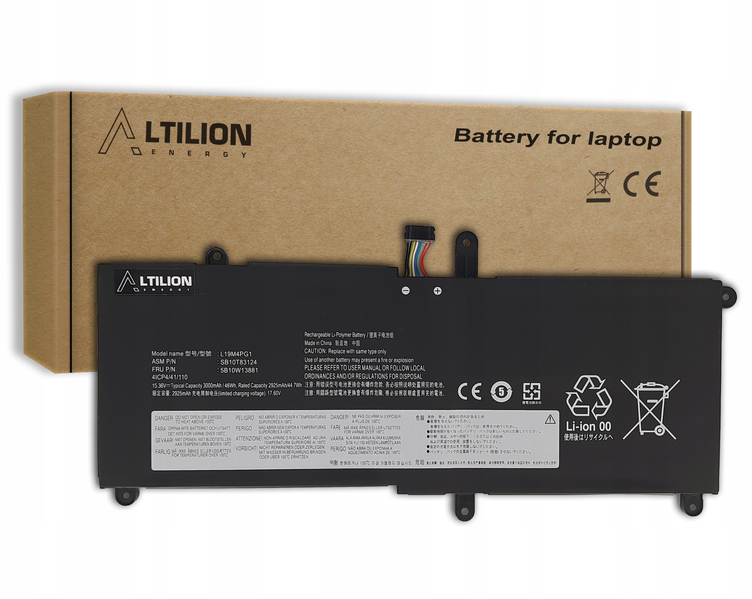 Batéria L19M4PG1 L19C4PG1 pre Lenovo ThinkPad 11e Yoga 6th Gen