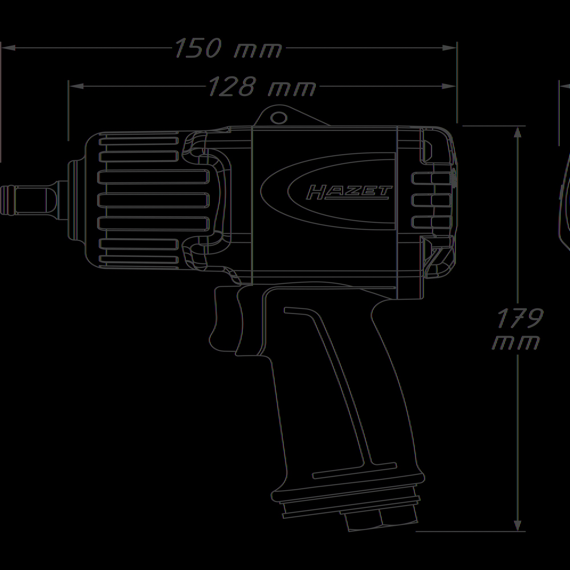 KLUCZ PNEUMATYCZNY UDAROWY HAZET 2200NM 1/2 BARDZO MOCNY KRÓTKI 9012TT KÓŁ Marka Hazet