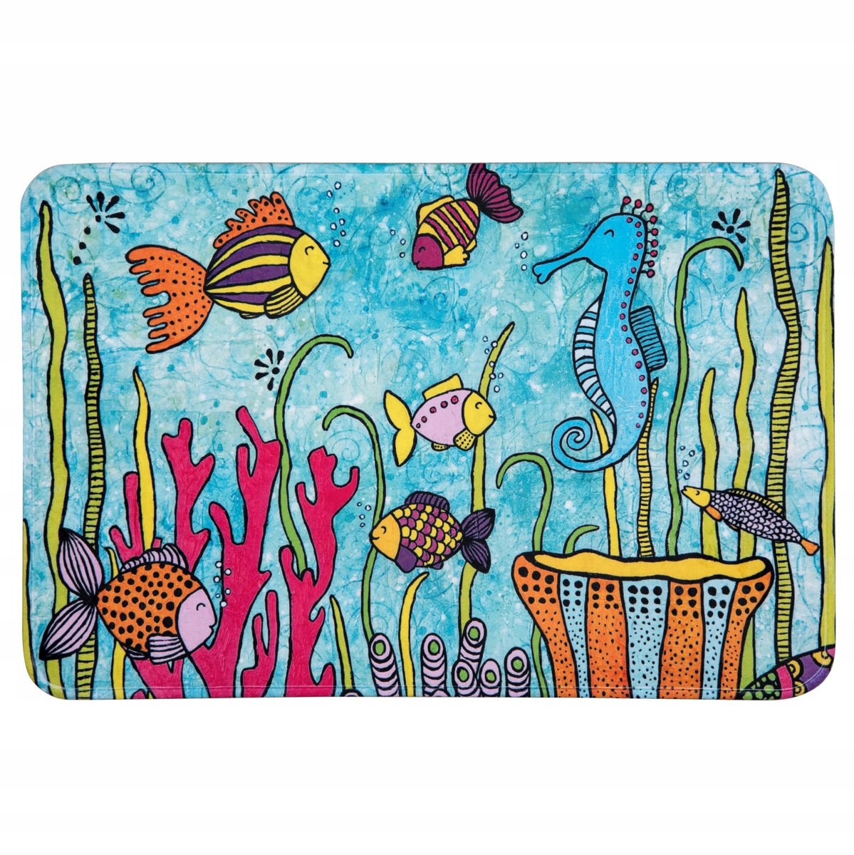 

Dywanik Łazienkowy mata kolorowa Ocean 45x70 Wenko