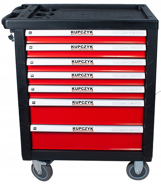 Szafka narzędziowa wózek wysokość 97cm 7 szuflad Kupczyk