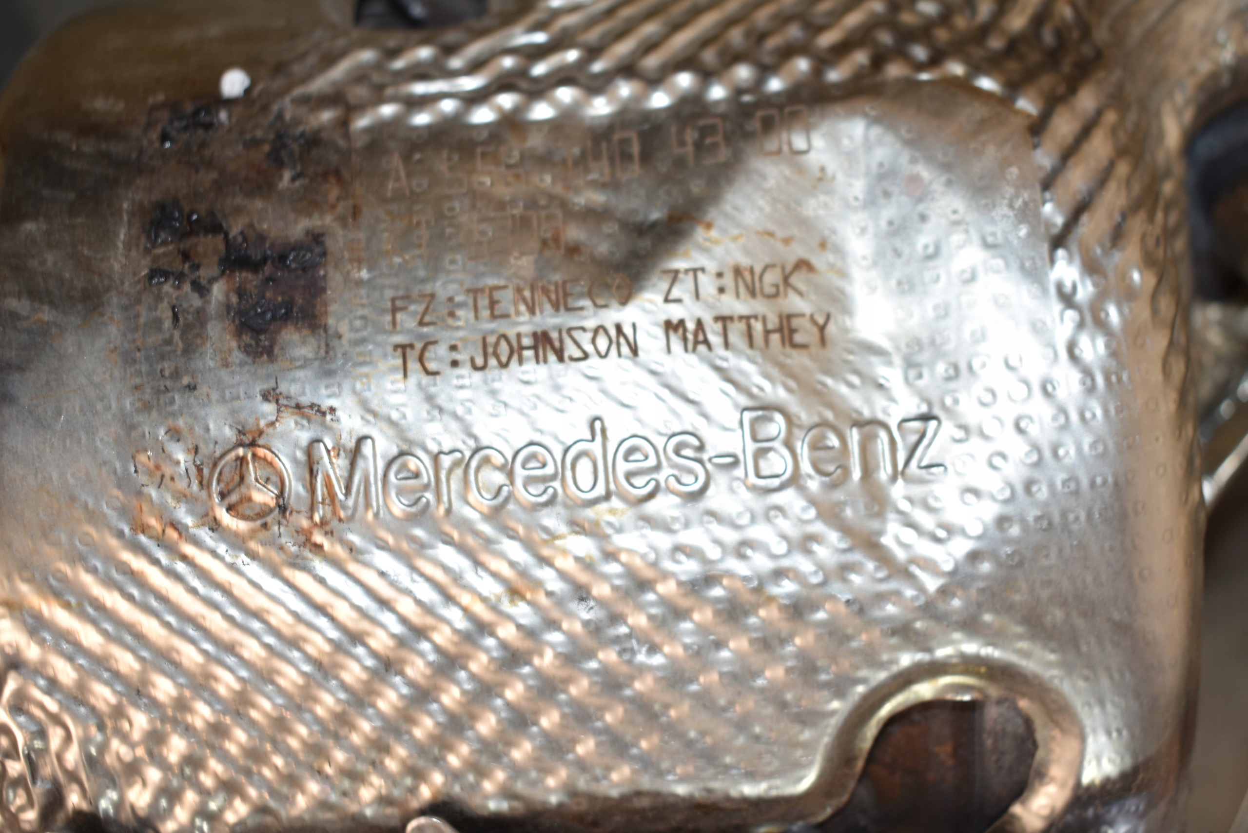 IDEALNY catalyst DPF MERCEDES W167 1