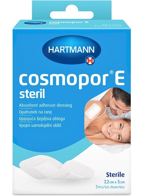 

Hartmann Cosmopor E steril 7,2 x 5 cm 5 szt.