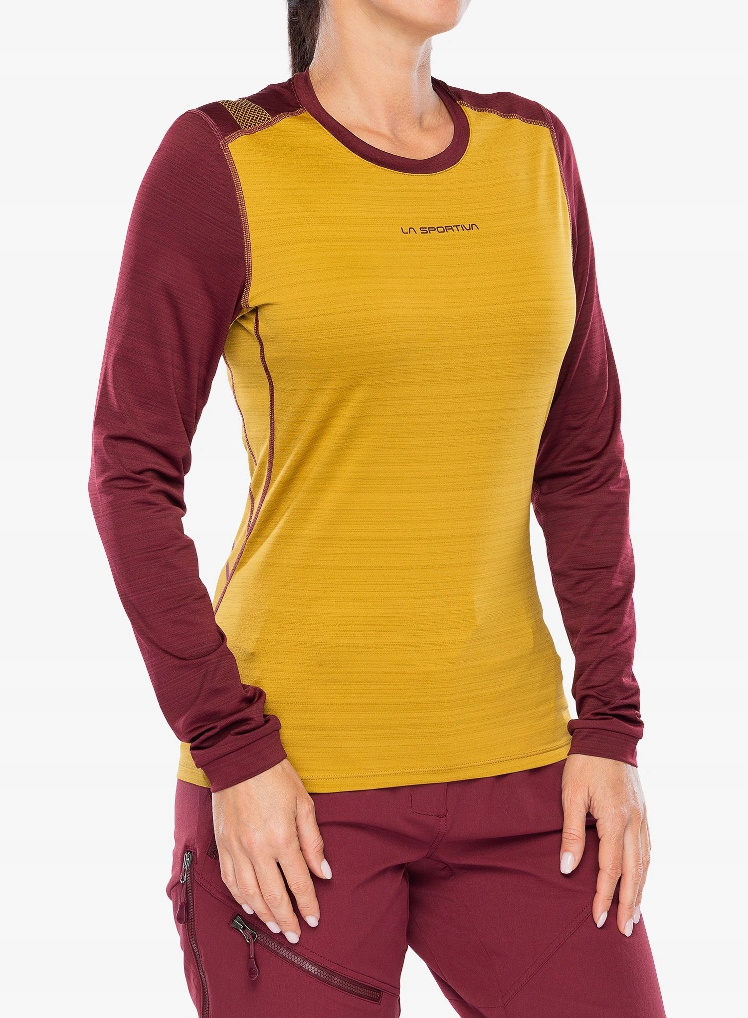 Mikina termoaktivní mikina La Sportiva Tour Long Sleeve savana/redwood S