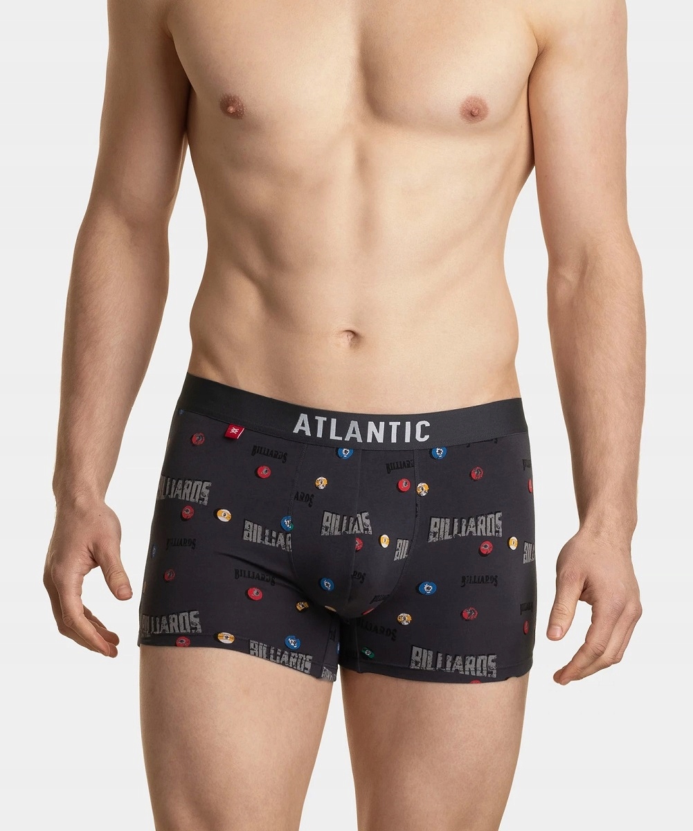 Pánské Šortky Atlantic 3MH011/03/GRF/NIEC/GRA/XL