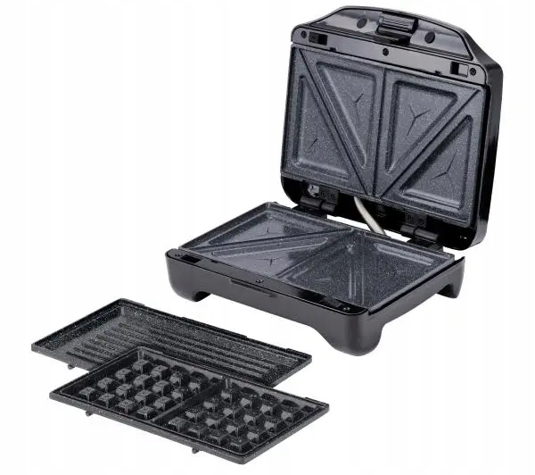 Sandwicz Opiekacz do kanapek gofrów panini/grill Raven ES005NX 3w1 900W