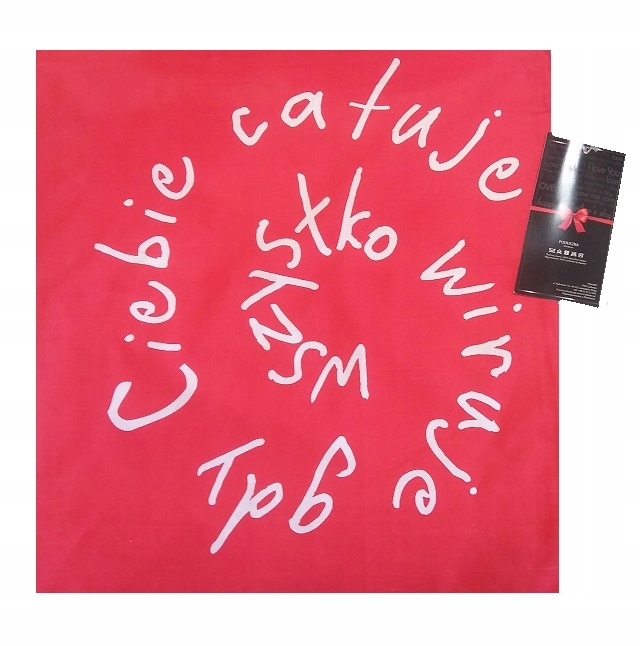 

Poszewka dekoracyjna Walentynki love Miłość 40x40