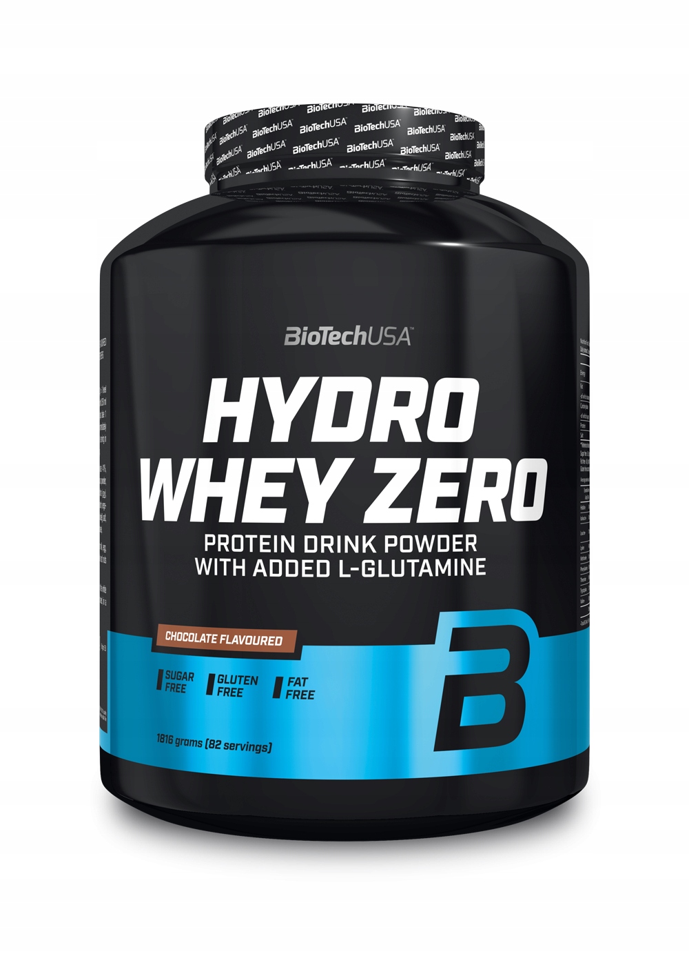 BioTechUSA Hydro Whey Zero 1816g Chocolate Protein Svalová hmota