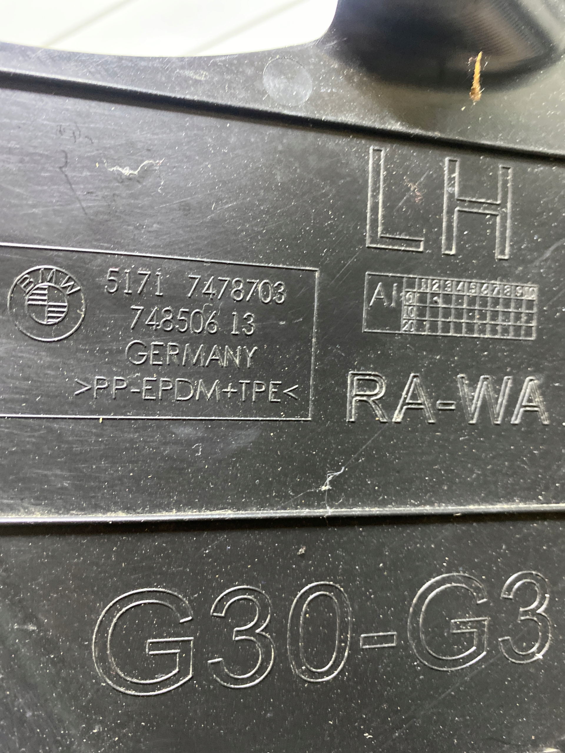 Radschale links BMW 5 G30 G31 7478703
