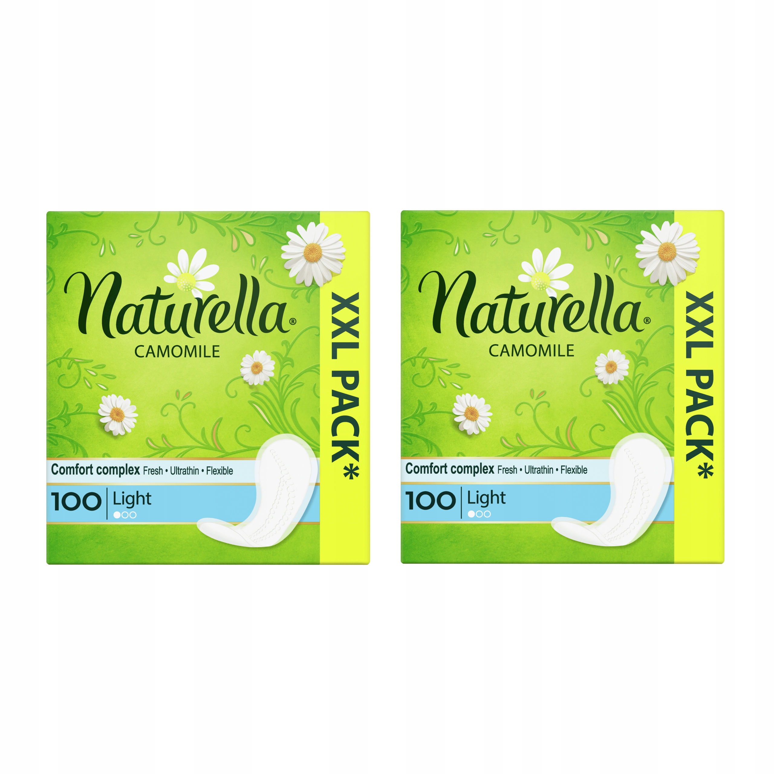 

Naturella Light Camomile Wkładki higieniczne 2x100