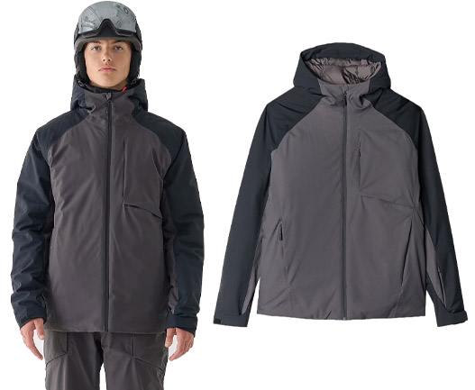 Kurtka narciarska 4F M577 sportowa z kapturem membrana 8 000 XL