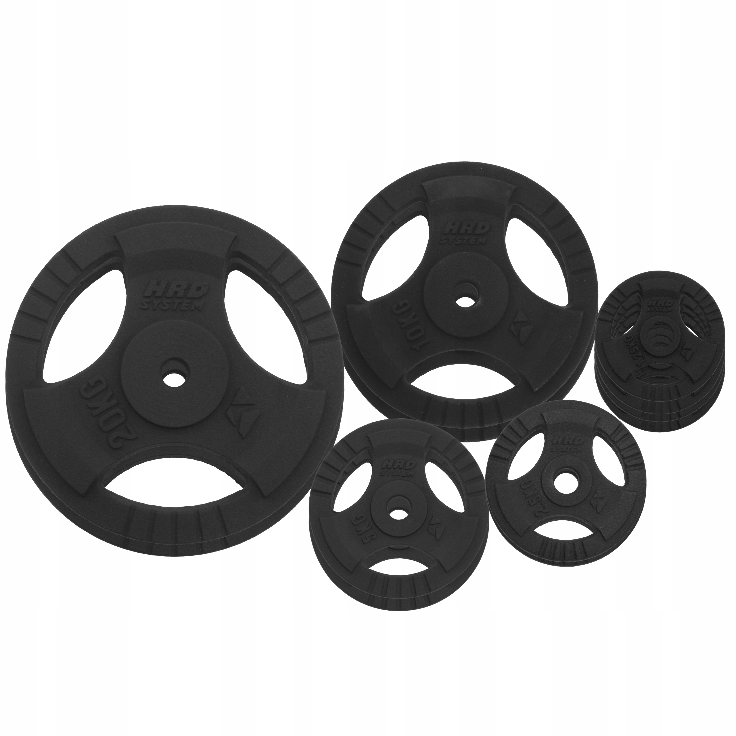 

Zestaw 80 kg obciążenie żeliwne 29mm