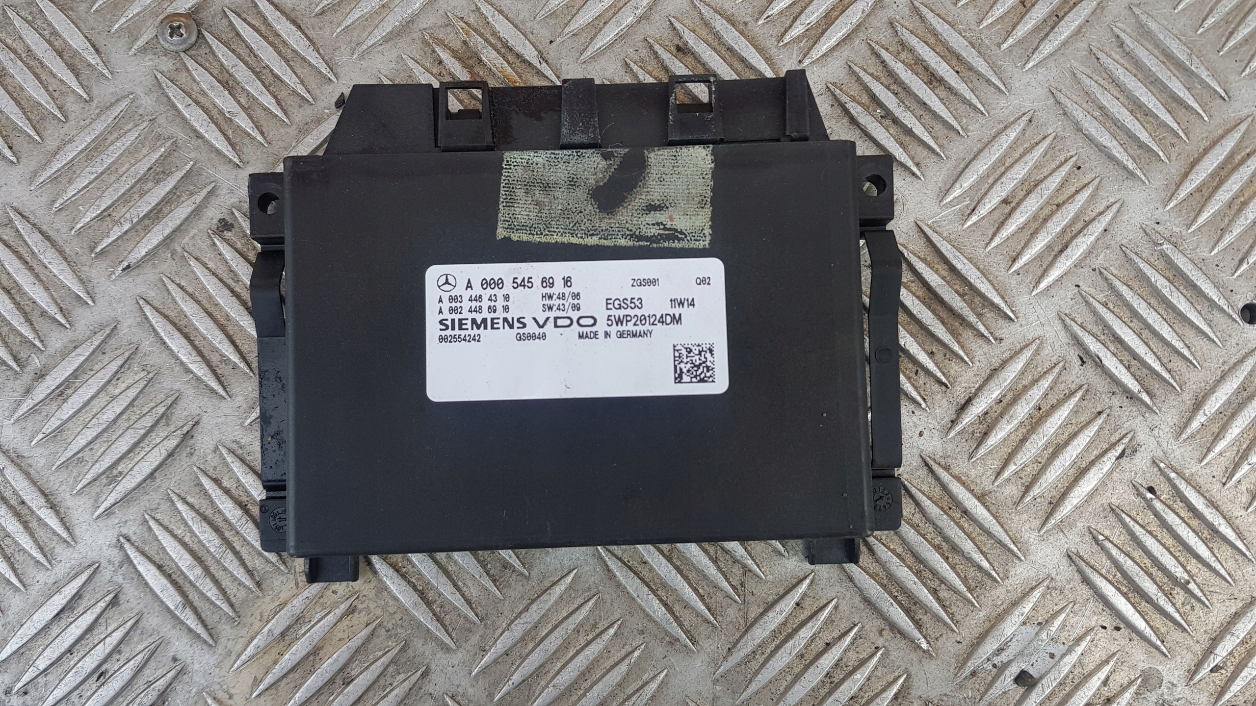 MERCEDES W212 modul Getriebe A0005456916